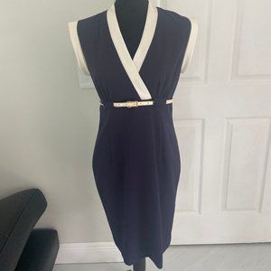 New Calvin Klein navy blue dress Size 4